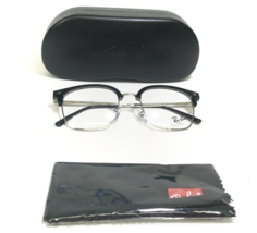 Ray-Ban Eyeglasses Frames RB7216 NEW CLUBMASTER 2000 Black Silver 51-20-145 - $93.28