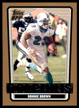 2007 Topps Draft Picks &amp; Prospects #13 Ronnie Brown Miami Dolphins - $1.75