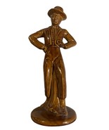 Vintage Spanish Style Flamenco Dancer Ceramic Figurine - $23.38