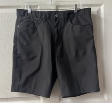 G Mac Golf Classics Shorts Mens Size 34 Black Regular Quick Dry - $10.20