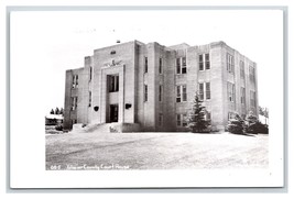 RPPC Glacier County Court House Cut Bank  Montana MT  UNP Postcard R25 - £5.38 GBP