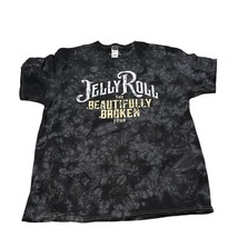 Jelly Roll &quot;The Beautifully Broken Tour&quot; t-shirt tie dye size XL - $372.20 MXN