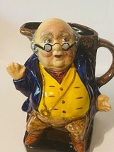 Burgess Barleigh Ware Toby Mug jug cup doulton figurine England Burslem Pickwick - £31.80 GBP