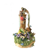 DECORATIVE CERAMIC GARDEN MANUAL WATER PUMP, ADORNED WITH ROSES  - £15.60 GBP