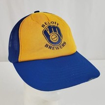 Vintage Beloit Brewers Hat Snapback Trucker Cap 80s MiLB Midwest League ... - £18.84 GBP