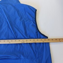 Alliance Fashion Men's Blue Full Zip Pockets Sleeveless Vest Size XL image 6