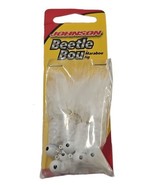 Johnson Beetle Bou Marabou Jig Fish Bait Hook, White, 1/8 Oz., 8 Pk. - £6.25 GBP