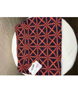 LulaRoe Cassie Skirt Sz M - print orange Blue multi - NEW - $337.73 MXN