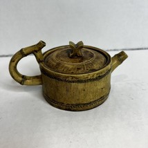 Gorgeous Small Bamboo Yixing Teapot Stamped - £40.51 GBP