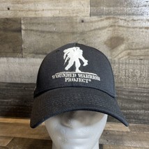 Wounded Warrior Project Hat Cap Adult L XL Black Under Armour Fitted Str... - $15.99
