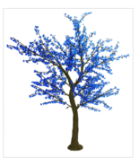 8.5FT Blue Cherry Blossom LED Indoor Outdoor Lighted Tree Commercial Qua... - £1,832.51 GBP