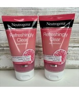 Neutrogena Refreshingly Clear Daily Exfoliator Blemish Prone Skin 5oz - LOT OF 2 - £13.48 GBP