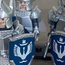 Lord of the Rings Swan Knights of Dol Amroth 8 Lego Minifigures Brand Ne... - $160.00