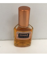 Revlon brand chaz after shave blue label 1 ounce size  bottle men&#39;s frag... - $19.75