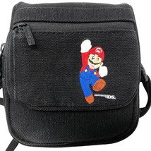 VTG Super Mario Nintendo DS Carrying Case Small Black Bag - £46.73 GBP
