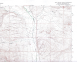 Rock Island Ranch, Montana 1965 Vintage USGS Topo Map 7.5 Quadrangle Top... - £18.73 GBP
