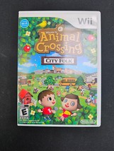 Animal Crossing: City Folk (Nintendo Wii, 2008) CIB Complete Tested - £11.80 GBP