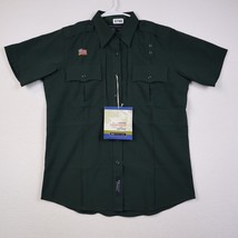  5.11 Tactical Shirt Womens Small Green Patrol Duty EMS Uniform Short Sleeve  - £23.73 GBP