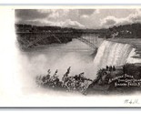 American Falls From Goat Island Niagara Falls NY UNP Vignette UDB Postca... - £2.28 GBP