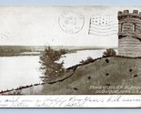Tomb Di Julien Dubuque Mississippi Fiume Dubuque Ia Iowa 1907 DB Cartoli... - $5.08