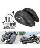 Motorcycle Hard Bags Saddlebags Trunk Luggage &amp; Heavy Duty Mounting Brac... - $967.72