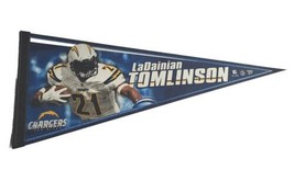 2007 LaDainian Tomlinson San Diego Chargers Player Pennant NFL 30&quot; WinCraft - £27.24 GBP