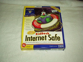 EDMARK KID DESK INTERNET SAFE IBM Kid-Friendly Security Tool-Windows 95/... - £11.00 GBP