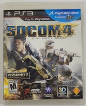 M) SOCOM 4: U.S. Navy SEALs (Sony PlayStation 3, 2011) Video Game - $6.92