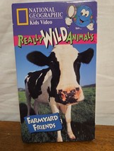 National Geographic Really Wild Animals Farmyard Friends VHS - $2.95