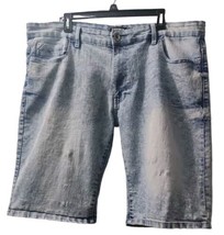 Southpole Slim 40 Jean Shorts Light Wsshed - $16.03