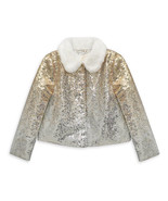 Disney Store Disney Princess Silver/Gold Sequin Jacket for Girls Sz 5-6 NEW - £37.84 GBP