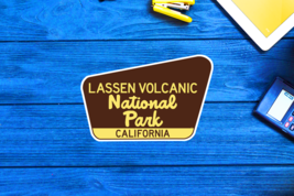 Lassen Volcanic Forest National Park California Travel Sticker Decal 3.75&quot; Vinyl - £4.34 GBP