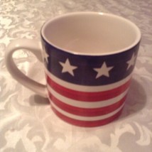 July 4th Sur La Table USA cup flag patriotic mug American 13oz stars stripes - £9.43 GBP