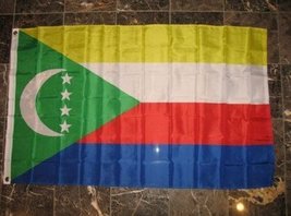 3X5 Comoros 2002 To Present Day Indian Ocean Flag 3&#39;X5&#39; Banner Brass Grommets - £10.13 GBP