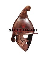 NAUTICALMART Armor athenian hoplite Helmet - One Size Fit Most - Brass A... - $177.21