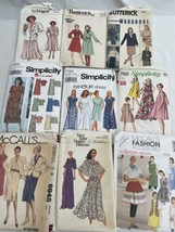 Sewing  Patterns Lot Of 9 Size 8-14 Women Vogue McCalls Simplicity Butterick - £29.96 GBP