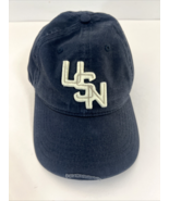 US Navy USN Ball cap  hook and loop closure hat distressed bill &quot;Lest We... - $248.32 MXN