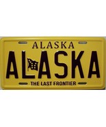 Alaska State License Plate Novelty Fridge Magnet - $7.99