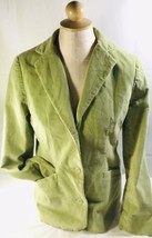 LL Bean Green Courserpy Jacket Blazer Ladies Womens Size 6 EUC - £25.32 GBP