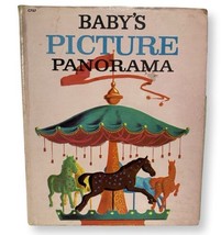 Baby’s Picture Panorama Book 1963 Children’s Learning Book ~8ft Foldout! - £18.92 GBP