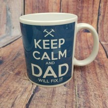 Keep Calm Dad Will Fix It Coffee Tea Drink Mug Ceramic Funny Cute Cup - £16.13 GBP