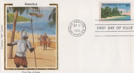 ZAYIX US Colorano &#39;Silk&#39; FDC C127 Air Mail America Issue Beach 031923SM155 - £1.97 GBP