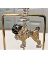 Pug Dog Key Chain by Lauren Spencer NEW - £15.30 GBP