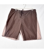 Hurley Men&#39;s Board Shorts Brown Tan Size 38/40 No Size Tag - £8.52 GBP