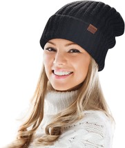 JOYCA &amp; CO. Slouchy Beanie for Women and Men, Warm Breathable Knitted Winter - £33.56 GBP