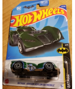 Hot Wheels Batman:Arkham Asylum Batmobile Green #32 32/250 2022 Batman 2/5 - $91.73 MXN