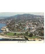 Post Card CA La Jolla, California Hotel La Valencia AIR VIEW Residential... - £7.75 GBP