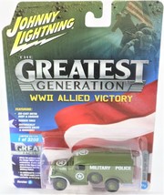 WW II DODGE WC54 MILITARY POLICE MODEL CAR 1:64 SCALE DIE-CAST LIMITED E... - $182.05 MXN