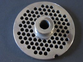 #12 x 1/8&quot; w/ HUB STAINLESS Meat Grinder Mincer plate disc screen 2 3/4&quot;... - £14.65 GBP
