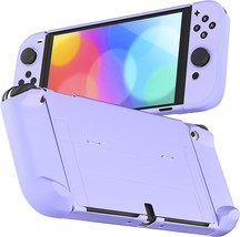 Rhotall Protective Case Compatible With Nintendo Switch Oled, Dockable, Purple - £36.07 GBP